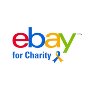 Ebay log with text "Ebay for Charity".